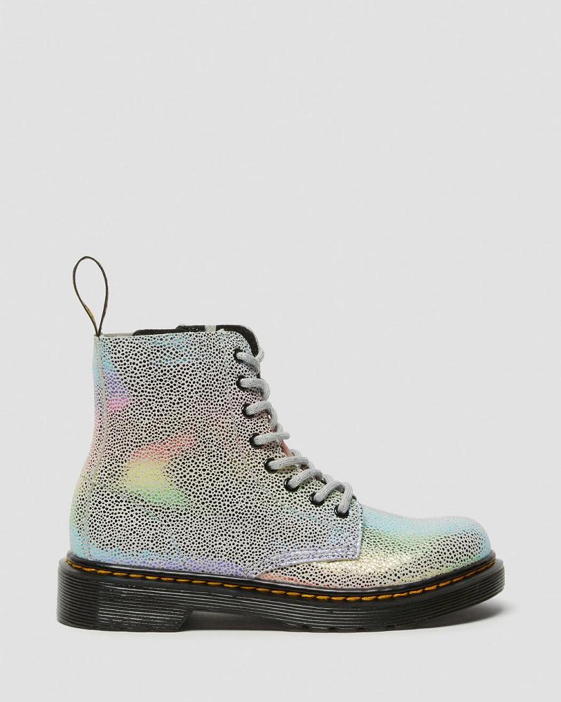 Dr Martens Junior 1460 Pascal Iridescent Veterlaarzen Kinderen Gekleurd | NL 13MQZ